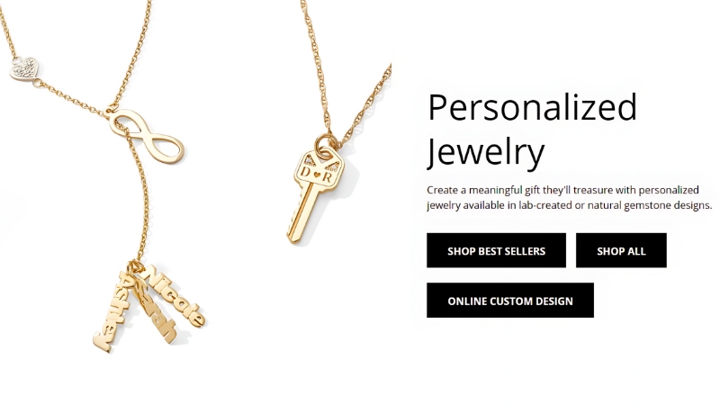 Kay Jewelers Personalized Jewelry