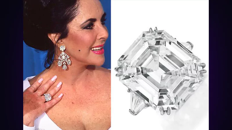Elizabeth Taylor's Krupp Diamond Ring