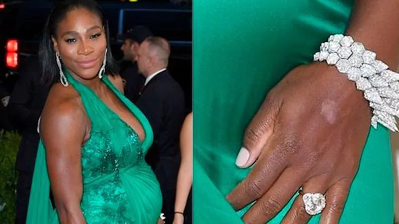 Serena Williams' engagement ring