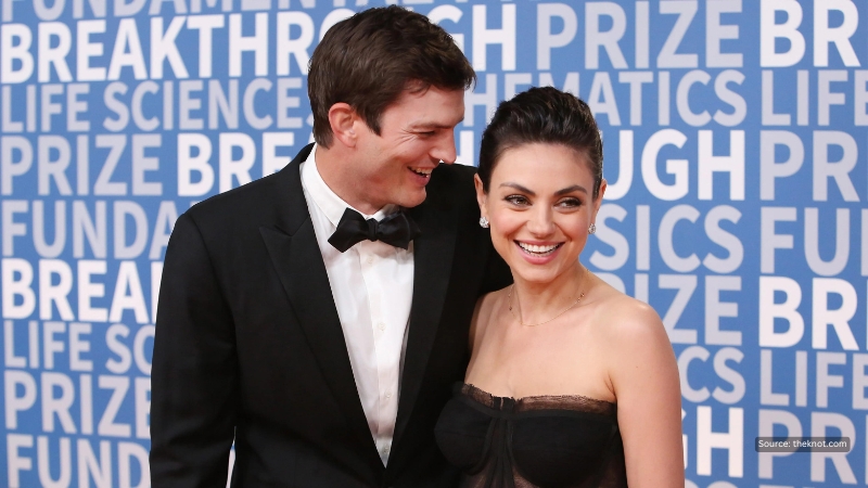 Celebrity Couples - Mila Kunis (Leo) and Ashton Kutcher (Aquarius)