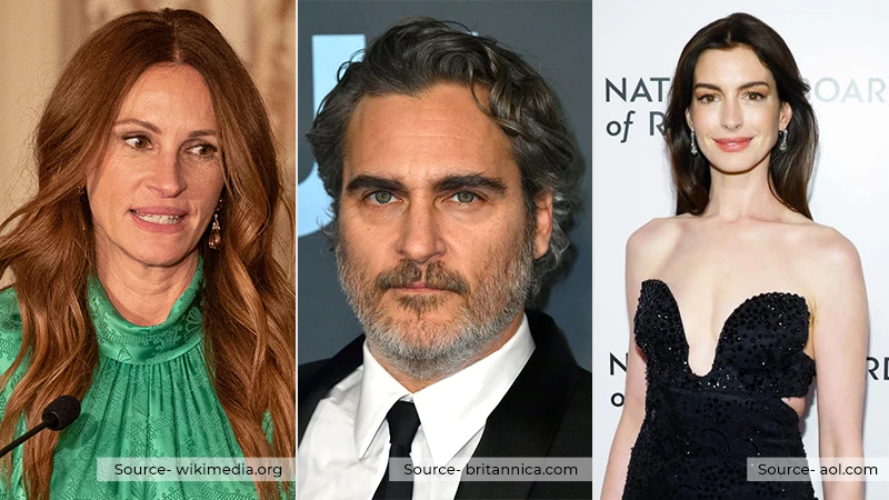 Scorpio Celebrities: Julia Roberts, Joaquin Phoenix, and Anne Hatheway