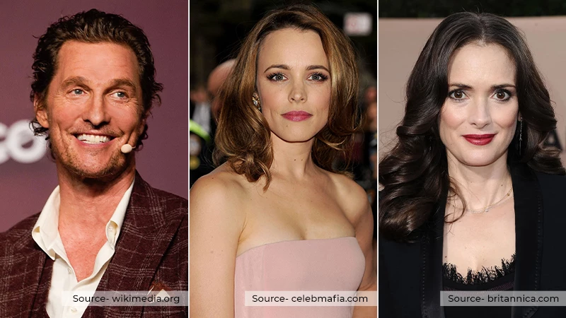 Scorpio Celebrities: Matthew McConaughey, Rachel McAdams, and Winona Ryder