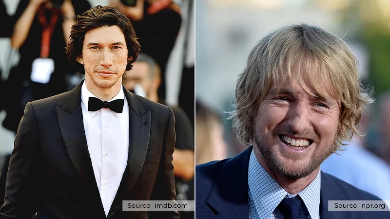 Scorpio Celebrities: Adam Driver, and Owen Wilson