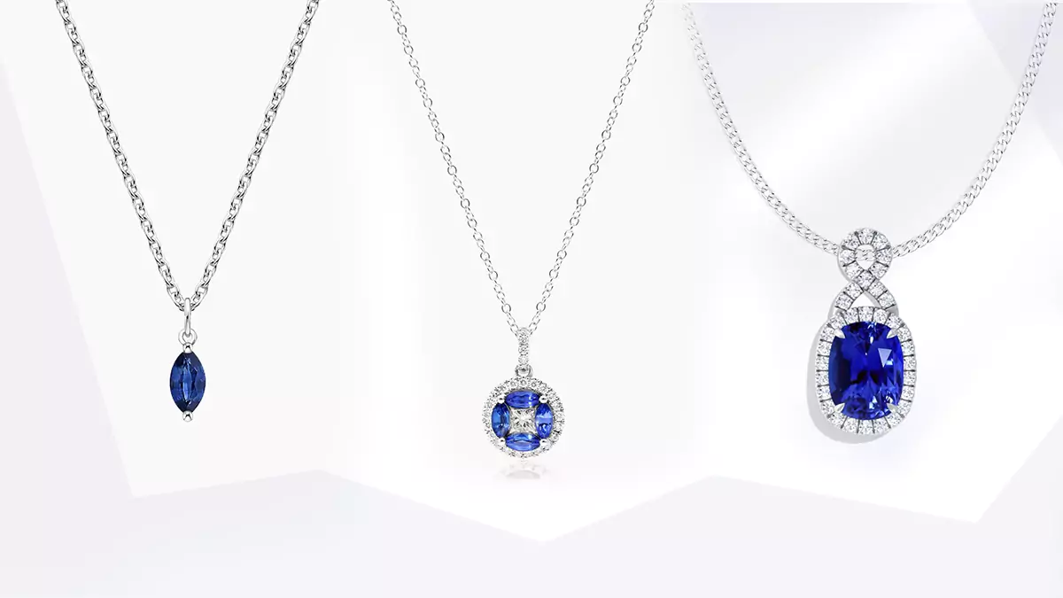 Top 7 Online Jewelry Brands To Buy Sapphire Necklaces  FadPost