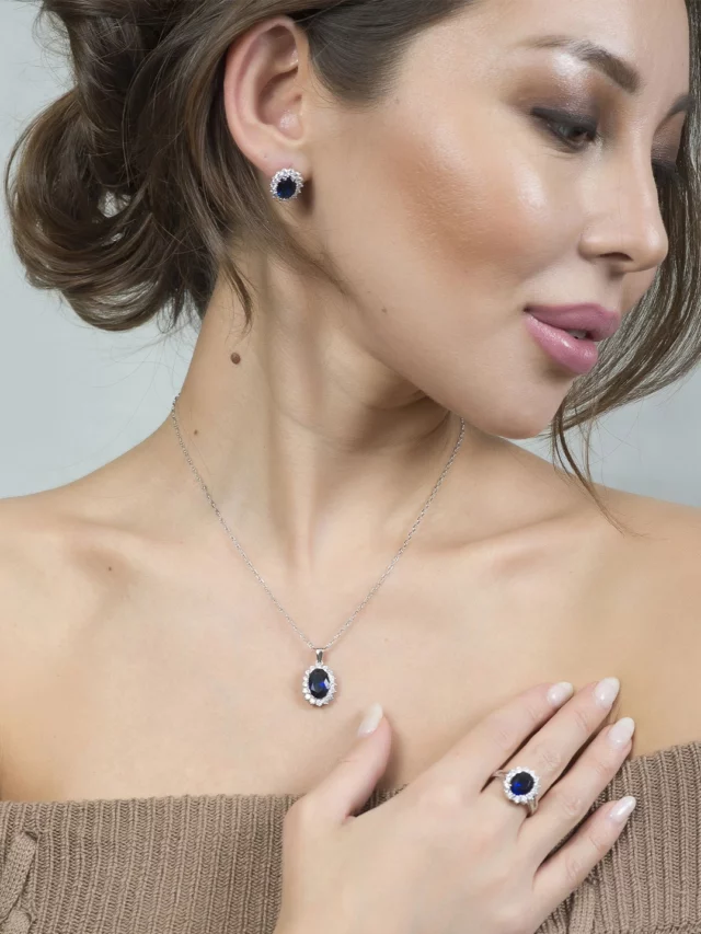 Blue Gemstones Jewelry