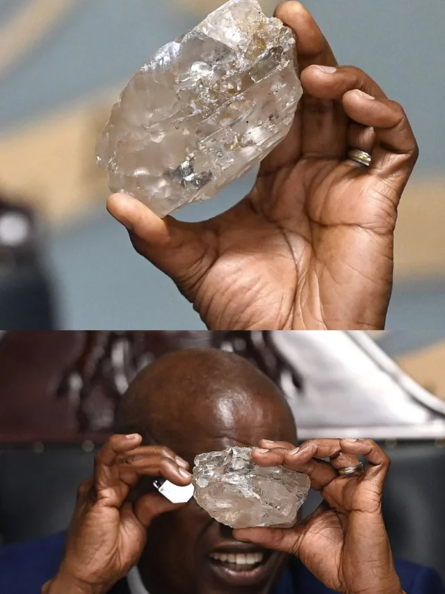 botswana unearths the world's second largest diamond